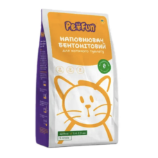 Pet Fun бентонітовий наповнювач для котячого туалету 5 л - без аромату Pet Fun бентонітовий наповнювач для котячого туалету 5 л - без аромату